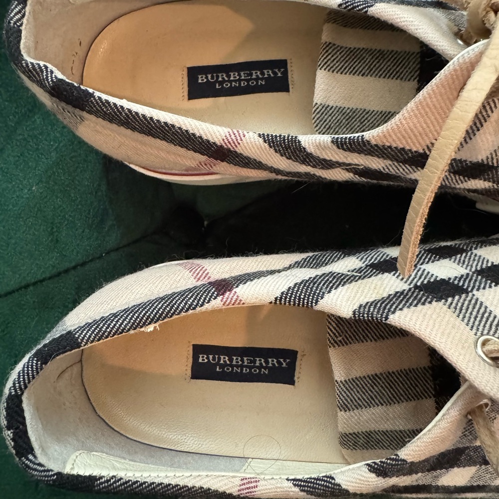 Burberry Sneakers with Classic Check Pattern - Picture 2 of 6